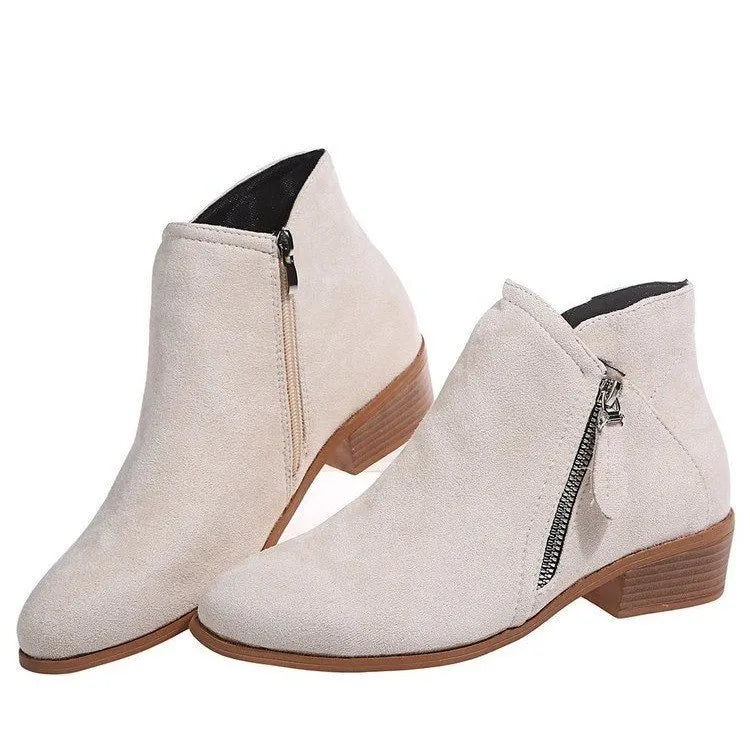 Classic Chelsea Heeled Boots